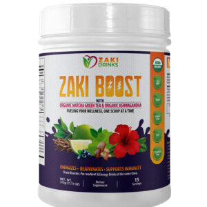 Zaki boost with Ashwagandha Blueberry  Best Value Bottle